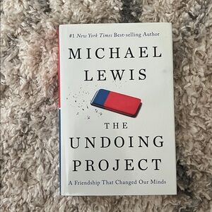 'The Undoing Project' Coffee Table Book - White Cover